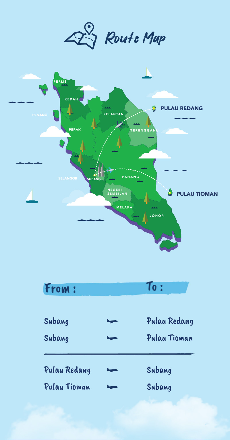 pulau redang map